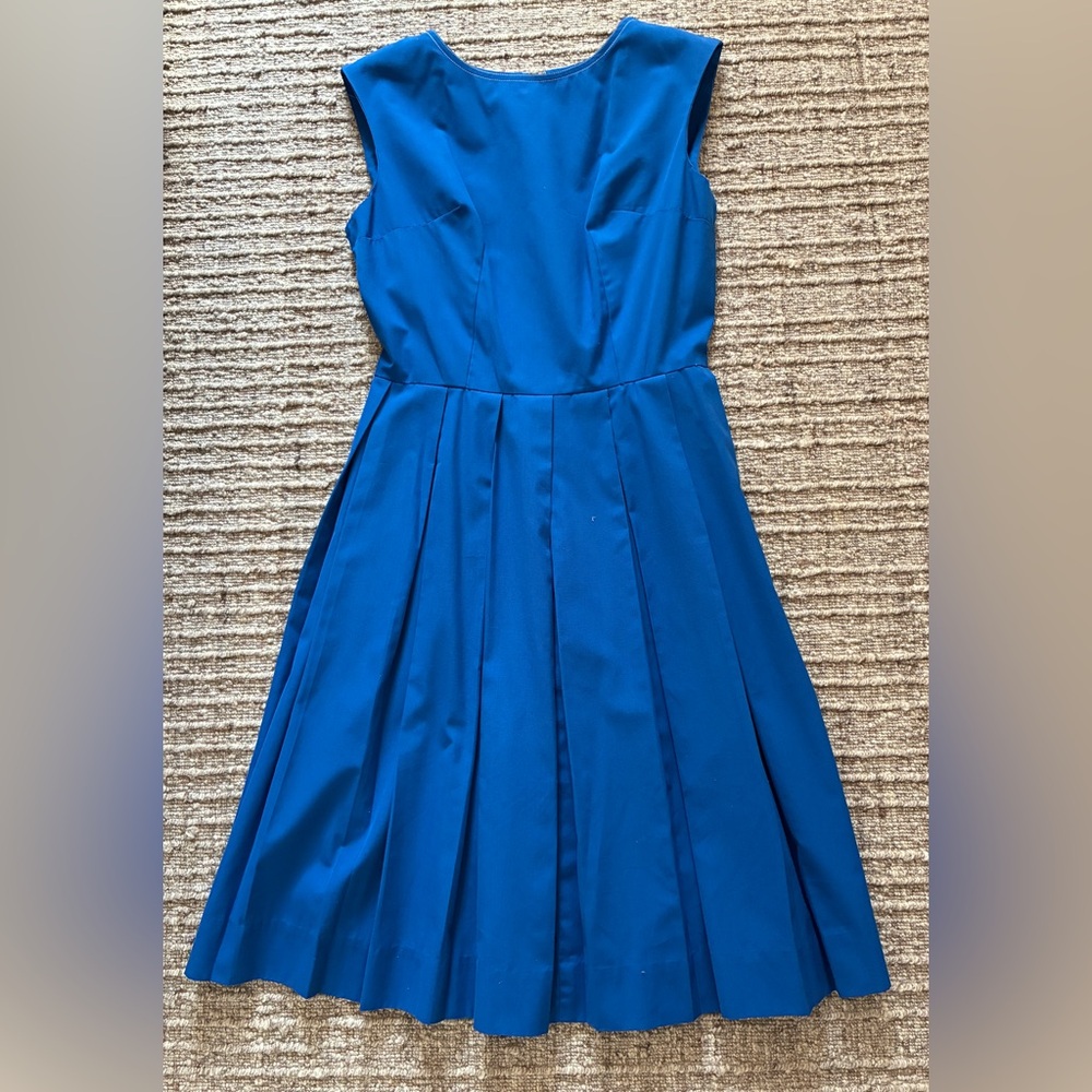 Carol Brent boatneck sleeveless 60s dress.